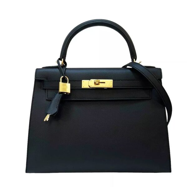 Kelly Hermes Bag 28 Noir